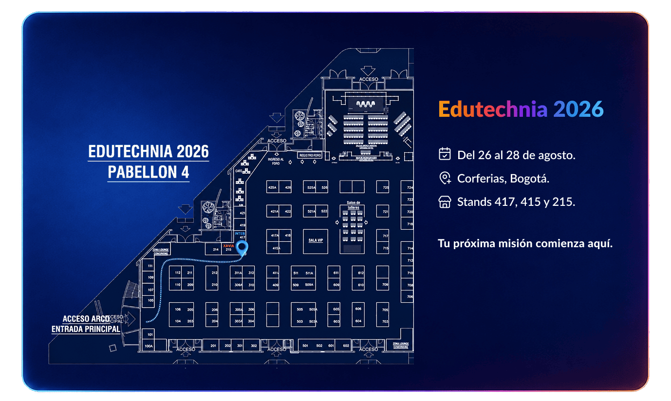 Mapa Pabellón 4 Edutechnia 2026