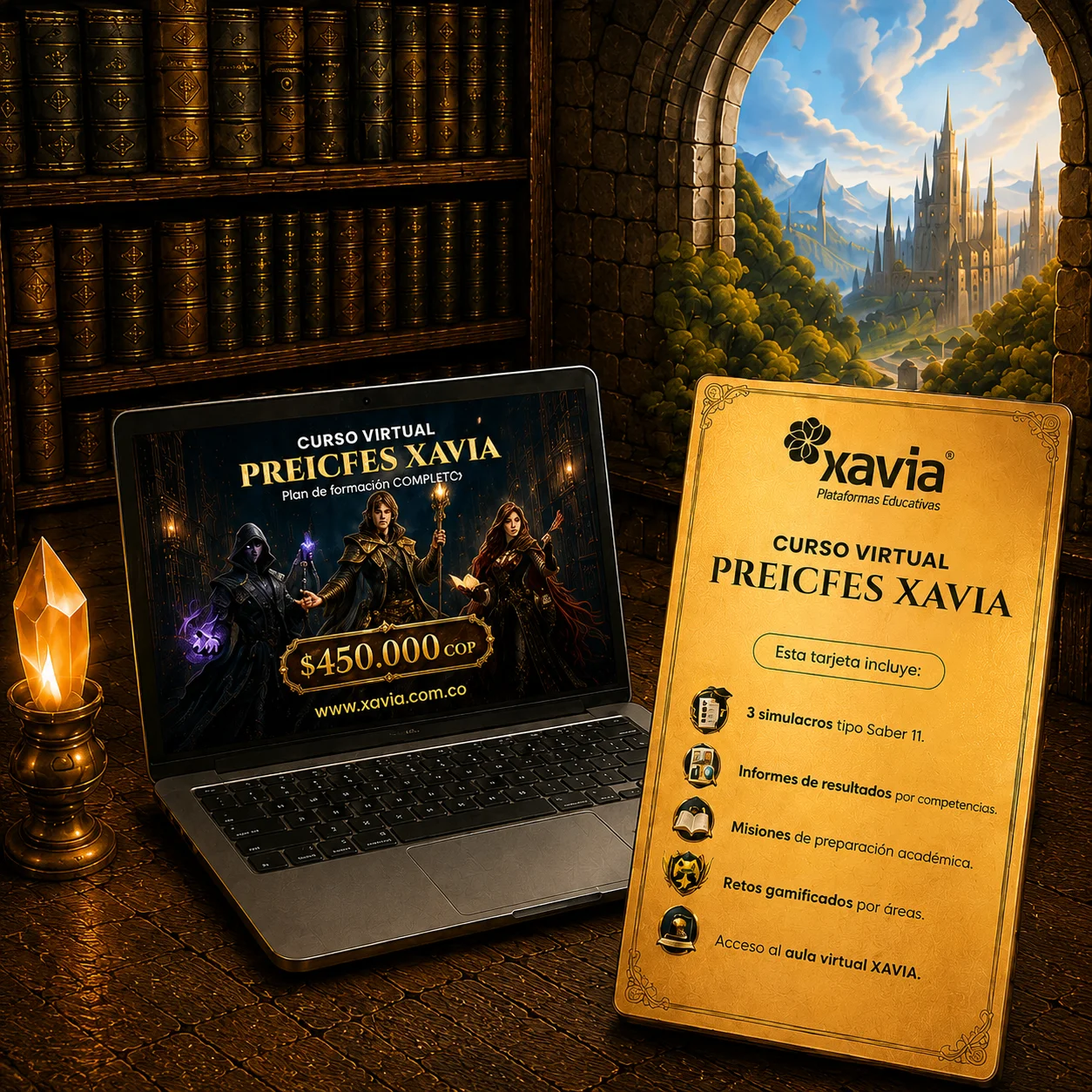 Curso Virtual PreICFES Xavia – Plan Completo