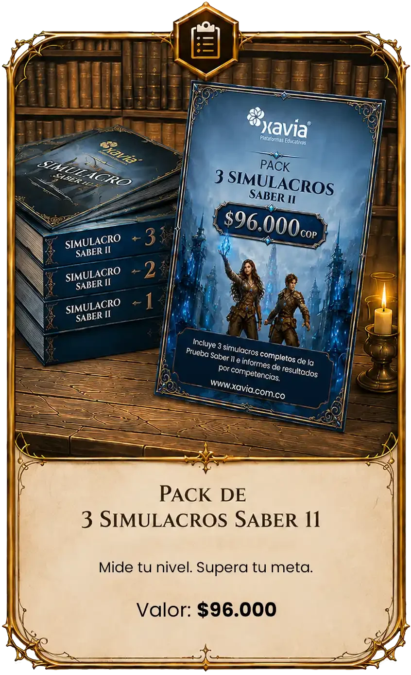 Pack de 3 Simulacros Saber 11
