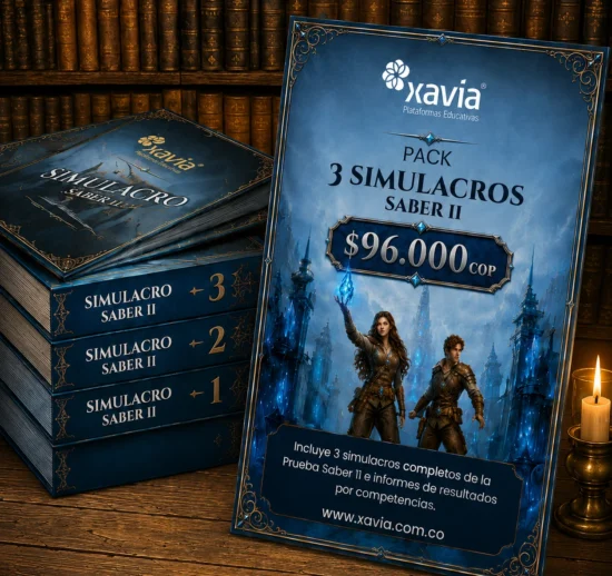 Pack de 3 Simulacros Saber 11