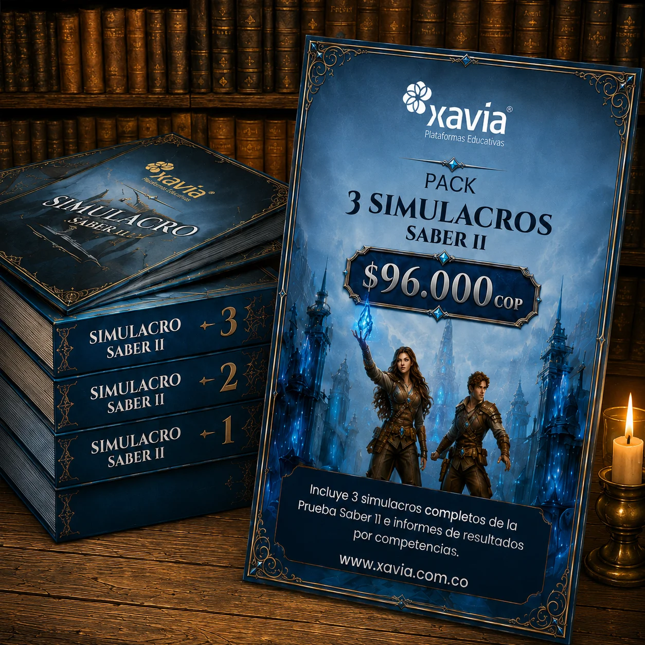 Pack de 3 Simulacros Saber 11